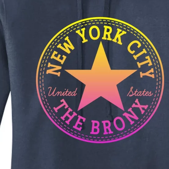 New York City The Bronx Usa United States Diverse Homie Gift Funny Gift Women's Pullover Hoodie