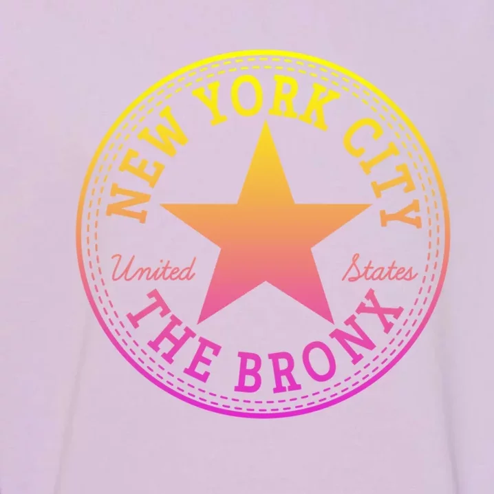 New York City The Bronx Usa United States Diverse Homie Gift Funny Gift Garment-Dyed Sweatshirt