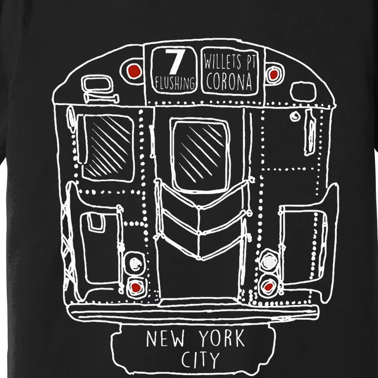 New York City S.U.B.W.A.Y Manhattan Queens Premium T-Shirt