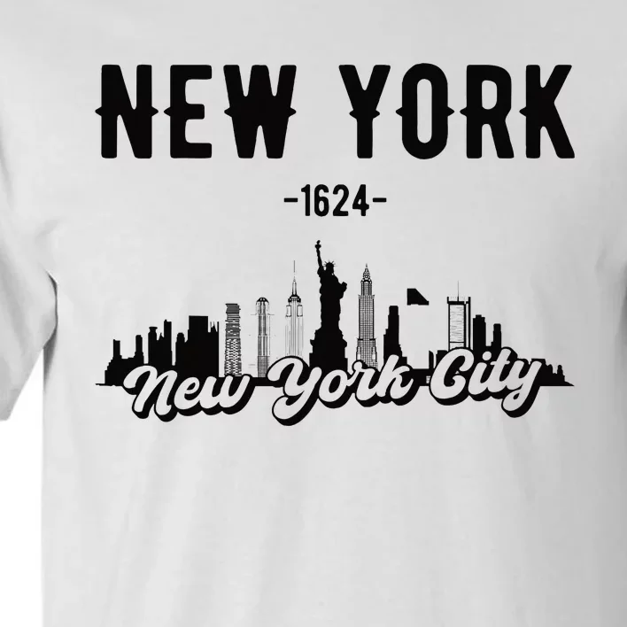 New York City Skyline Tall T-Shirt