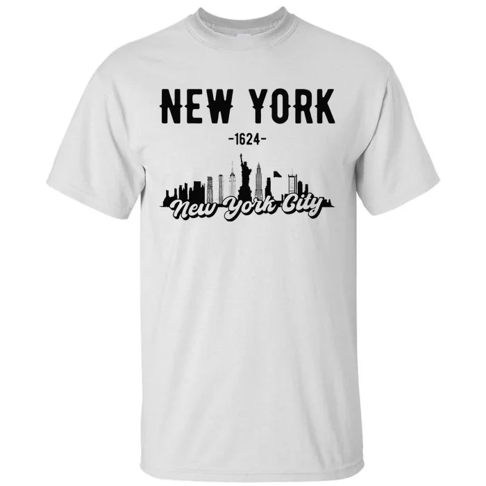 New York City Skyline Tall T-Shirt