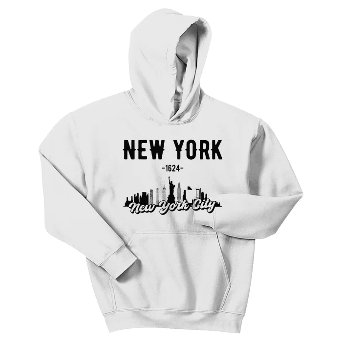 New York City Skyline Kids Hoodie