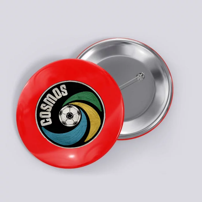 New York Cosmos Soccer Button