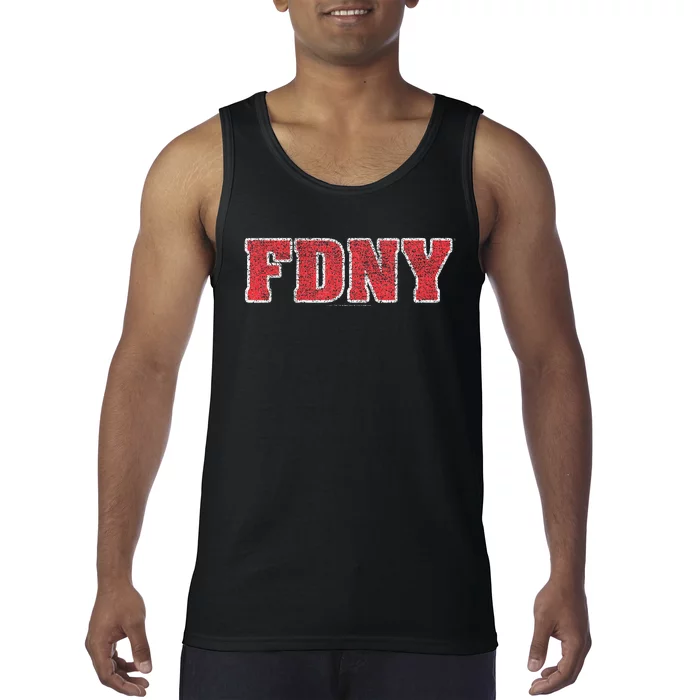 New York City Fdny Logo Tank Top