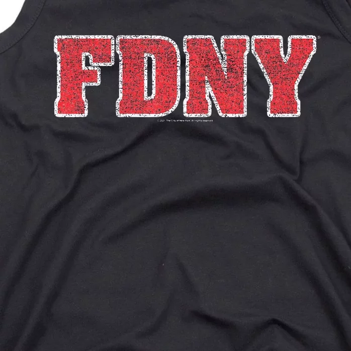 New York City Fdny Logo Tank Top