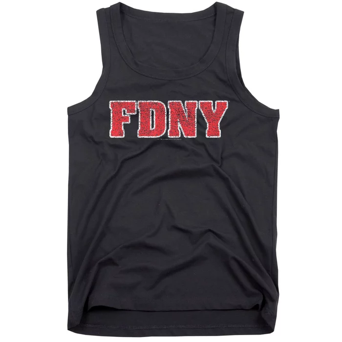 New York City Fdny Logo Tank Top