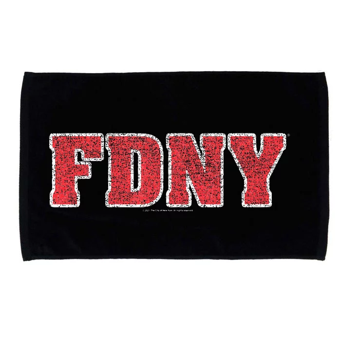 New York City Fdny Logo Microfiber Hand Towel