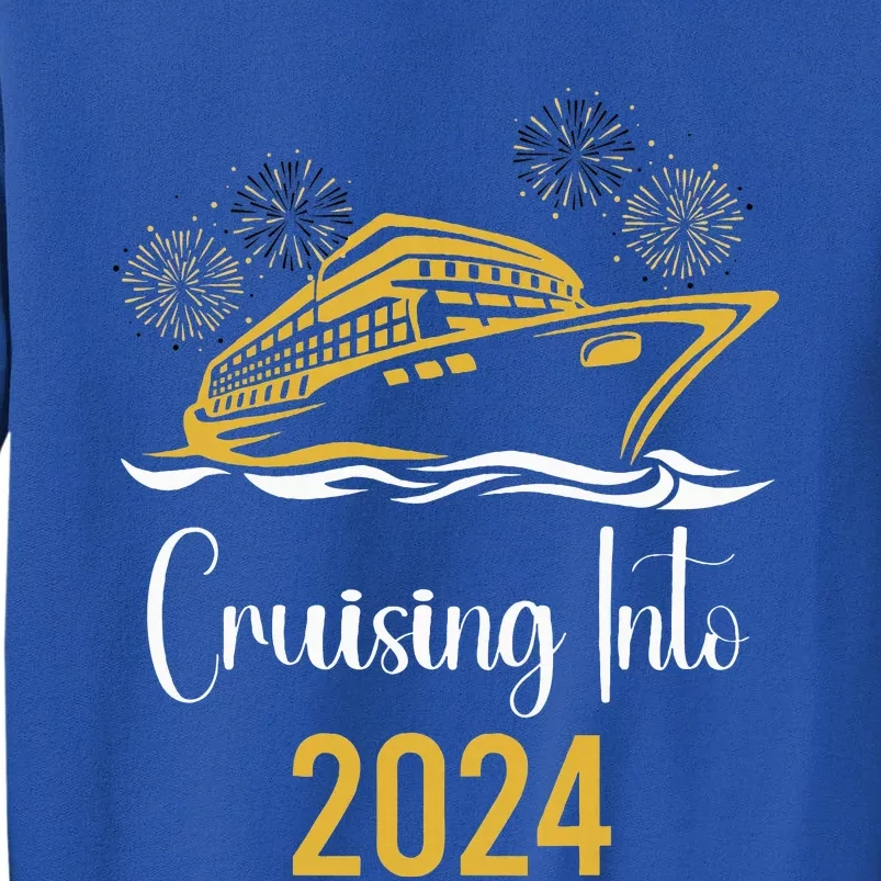 New Years Cruise 2024 Party Family Vacation Matching Sweatshirt