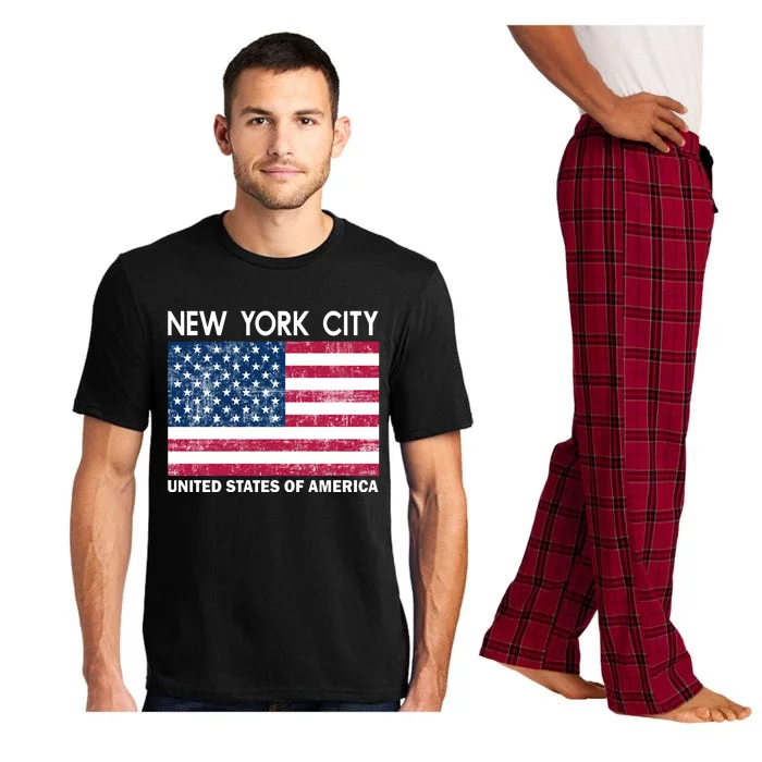 New York City United States Of America Pajama Set