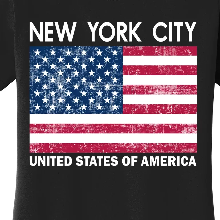 New York City United States Of America Women's T-Shirt