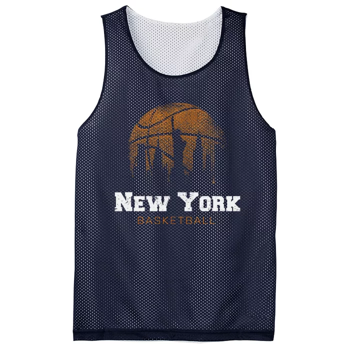 New York City Basketball New York Mesh Reversible Basketball Jersey Tank