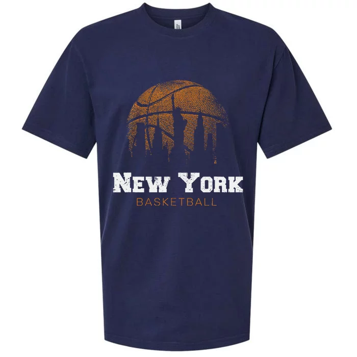 New York City Basketball New York Sueded Cloud Jersey T-Shirt