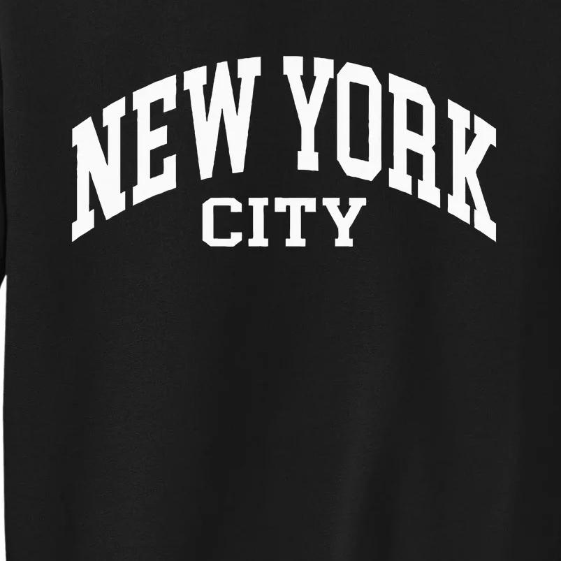 New York City American Us Patriot College Font Sweatshirt