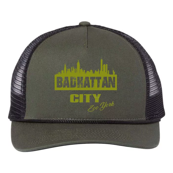 New York City Zoo 5 Boroughs Usa Nyc Retro Rope Trucker Hat Cap