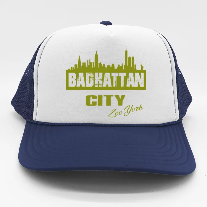 New York City Zoo 5 Boroughs Usa Nyc Trucker Hat