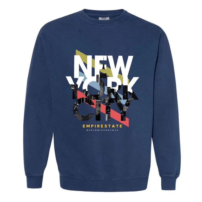 New York City Garment-Dyed Sweatshirt