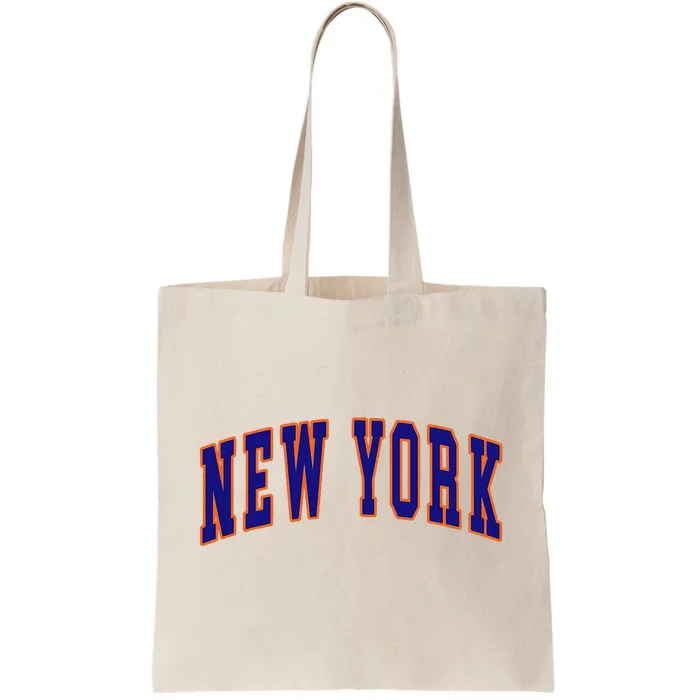 New York City Text Tote Bag