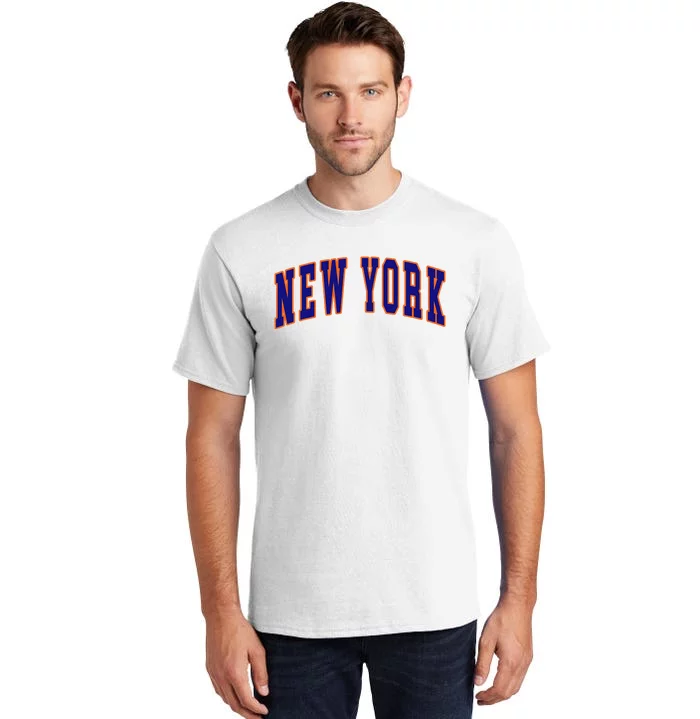 New York City Text Tall T-Shirt