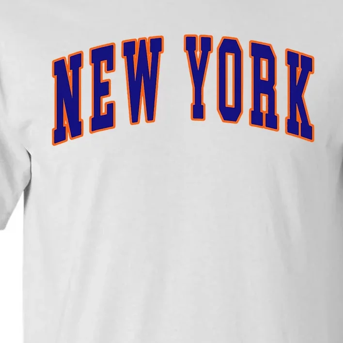 New York City Text Tall T-Shirt