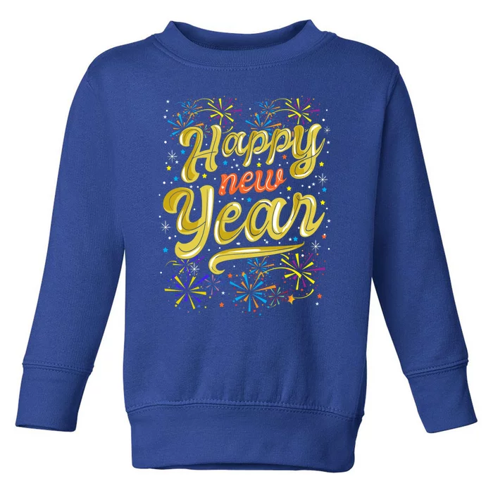 New Years Eve Party Supplies Nye 2024 Happy New Year Gift Toddler Sweatshirt