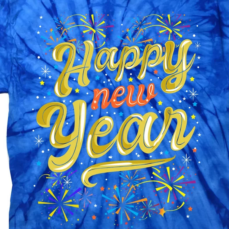 New Years Eve Party Supplies Nye 2024 Happy New Year Gift Tie-Dye T-Shirt