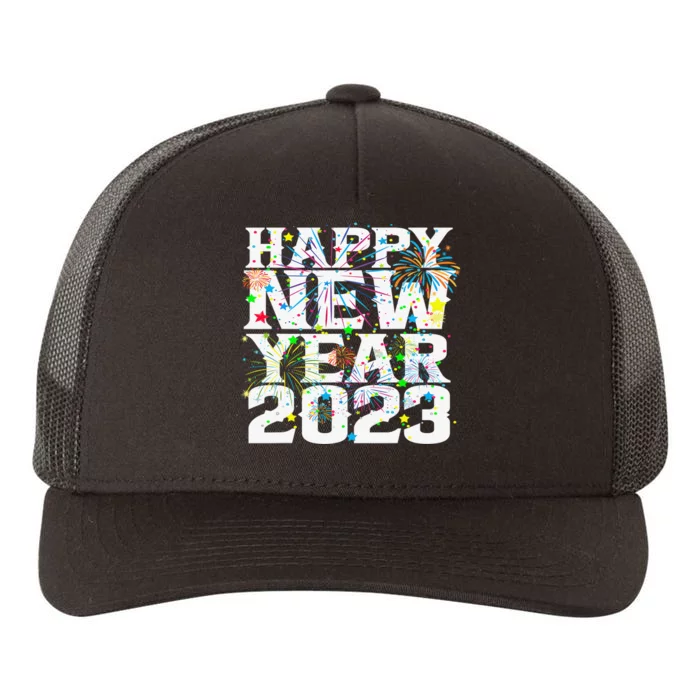 New Years Eve Party Supplies Happy New Year Funny Yupoong Adult 5-Panel Trucker Hat