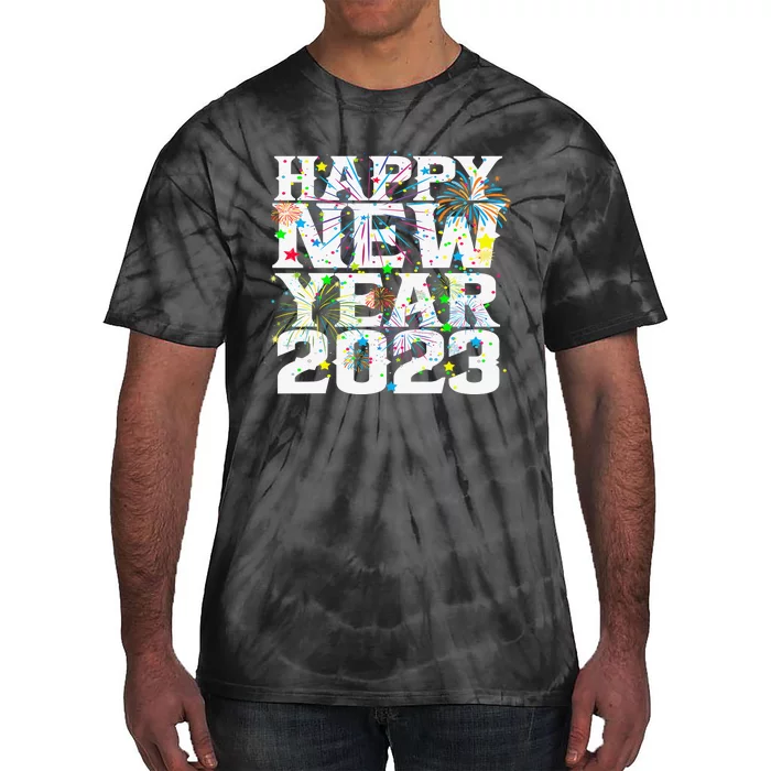 New Years Eve Party Supplies Happy New Year Funny Tie-Dye T-Shirt