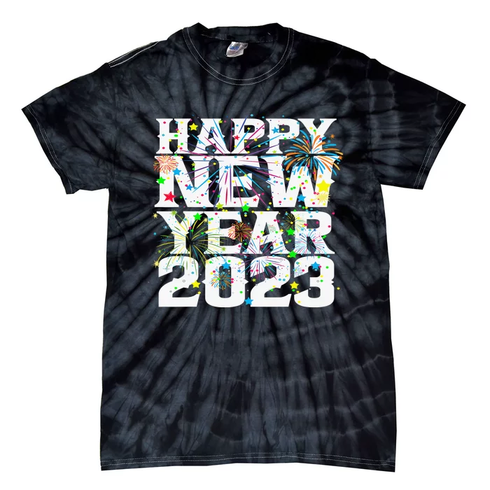 New Years Eve Party Supplies Happy New Year Funny Tie-Dye T-Shirt