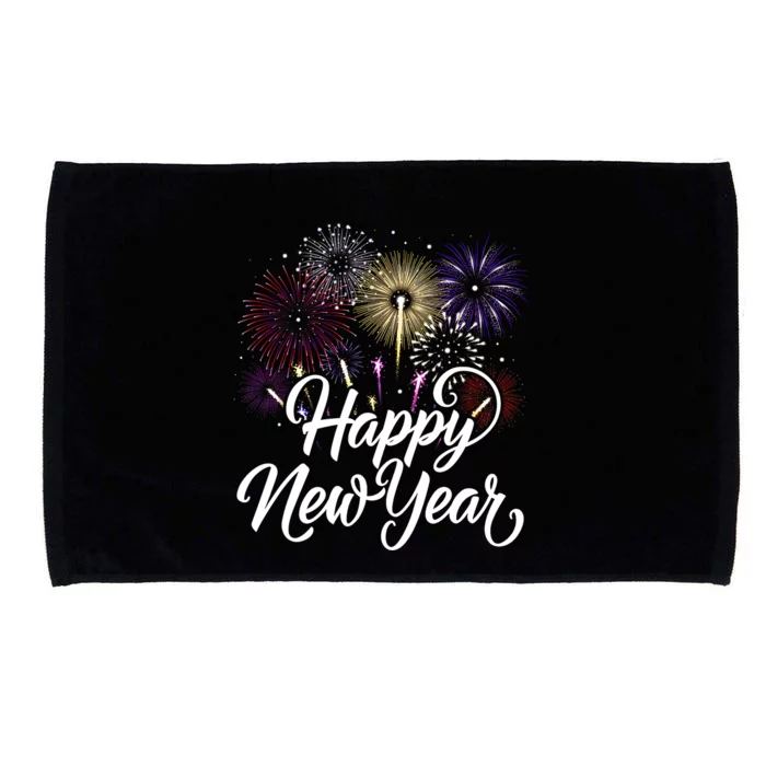 New Years Eve Party Supplies Nye 2024 Happy New Year Microfiber Hand Towel