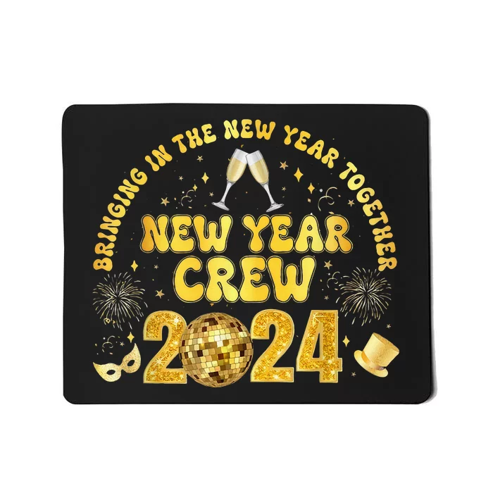 New Years Eve Party Supplies 2024 Happy New Year Fireworks Mousepad