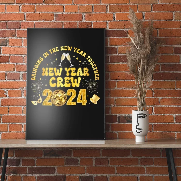 New Years Eve Party Supplies 2024 Happy New Year Fireworks Poster