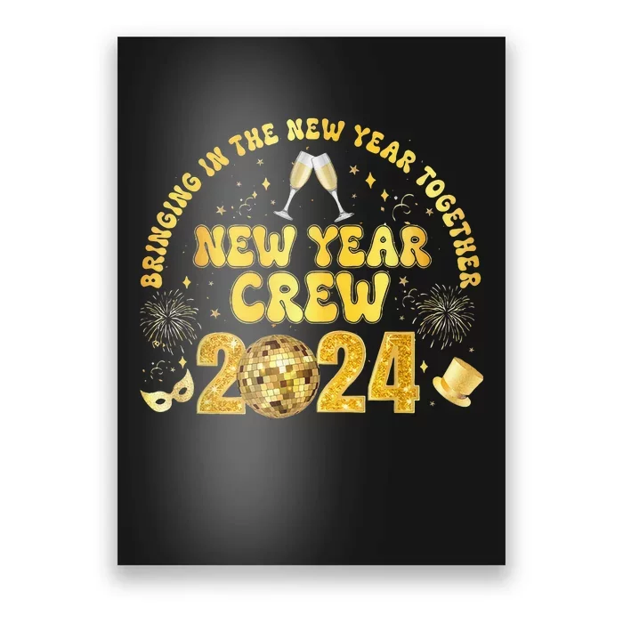 New Years Eve Party Supplies 2024 Happy New Year Fireworks Poster