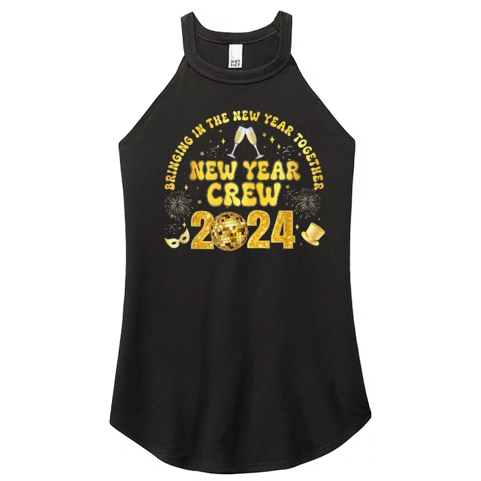 New Years Eve Party Supplies 2024 Happy New Year Fireworks Women’s Perfect Tri Rocker Tank