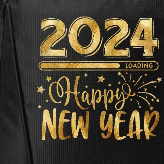 New Years Eve Party Supplies 2024 Happy New Year Fireworks City Backpack