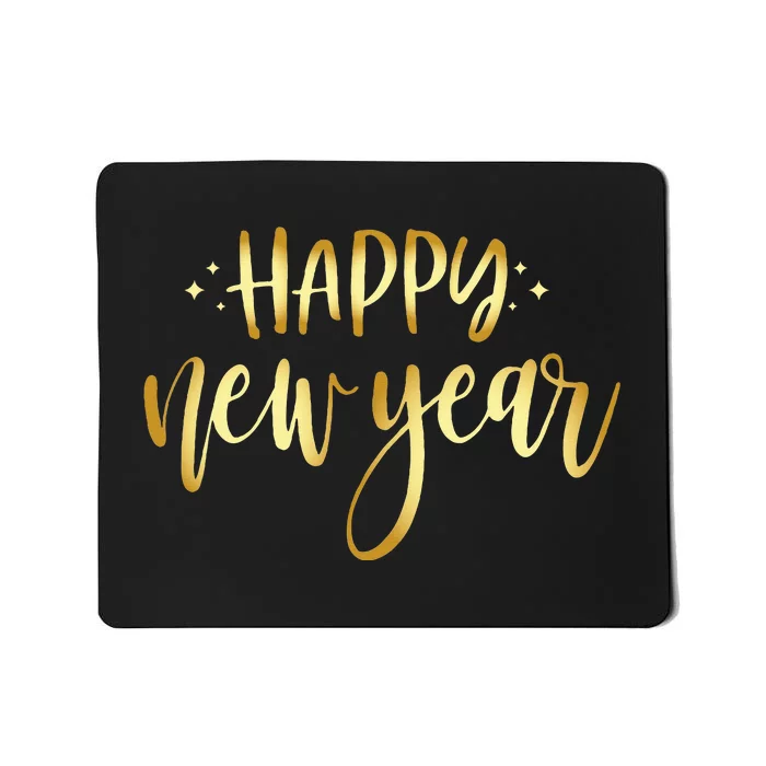 New Years Eve Party Supplies 2024 Happy New Year Fireworks Mousepad