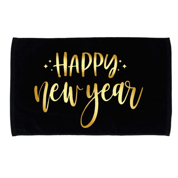 New Years Eve Party Supplies 2024 Happy New Year Fireworks Microfiber Hand Towel