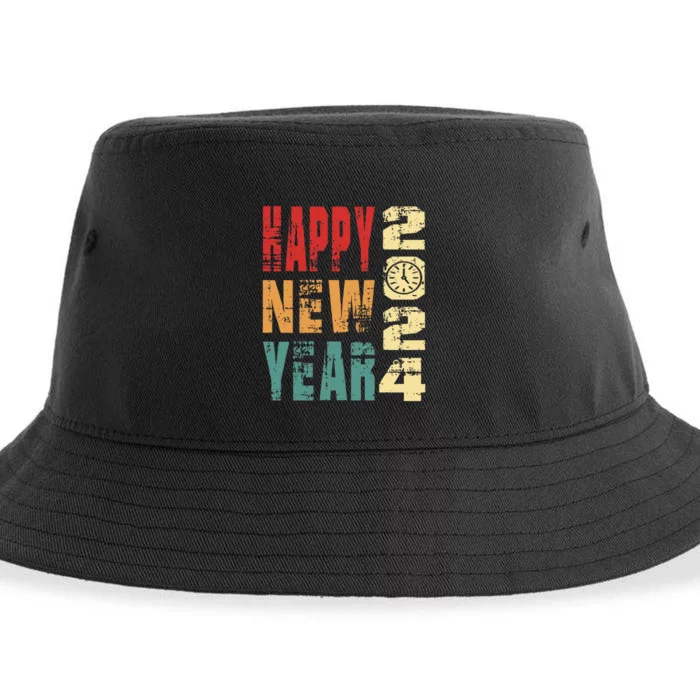 New Years Eve Party Happy new years 2024 Sustainable Bucket Hat