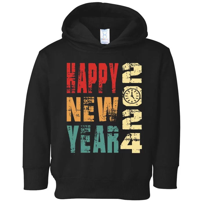 New Years Eve Party Happy new years 2024 Toddler Hoodie