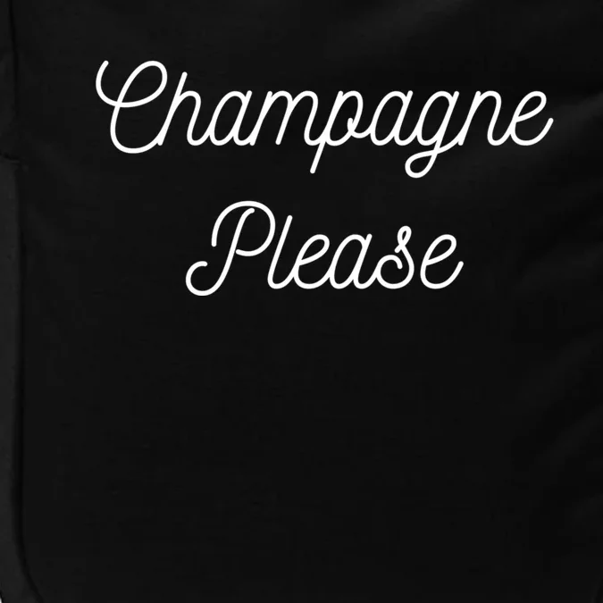 New Years Eve Champagne Please Matching Bubbly Impact Tech Backpack