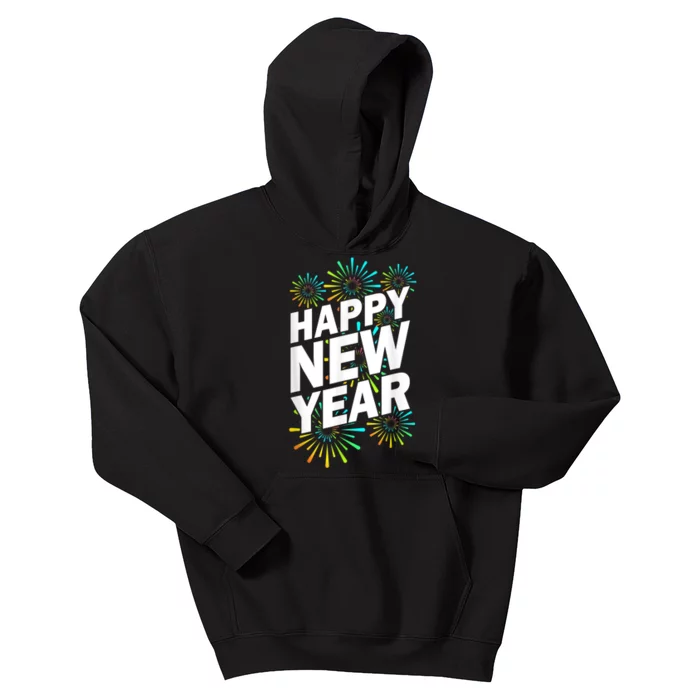 New YearS Eve Happy New Year Kids Hoodie