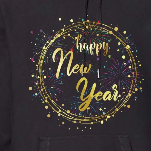 New Years Eve Party Supplies 2024 Happy New Year Family Premium Hoodie