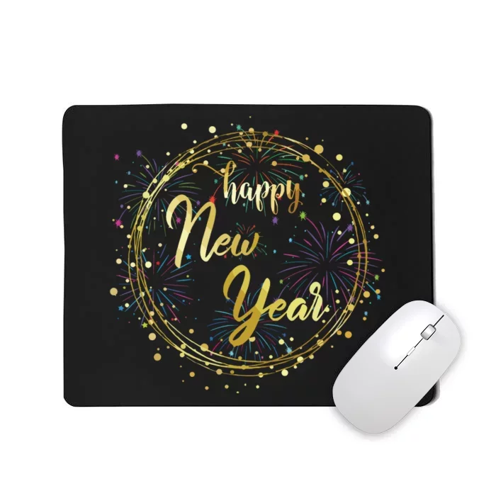 New Years Eve Party Supplies 2024 Happy New Year Family Mousepad