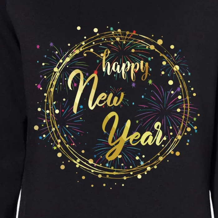 New Years Eve Party Supplies 2024 Happy New Year Family Womens California Wash Sweatshirt