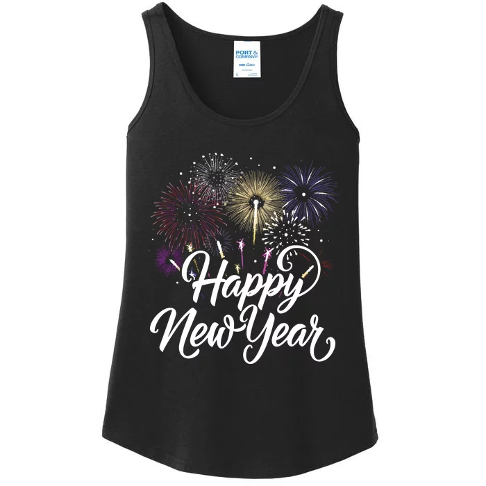 New Years Eve Party Supplies Nye 2024 Happy New Year Ladies Essential Tank