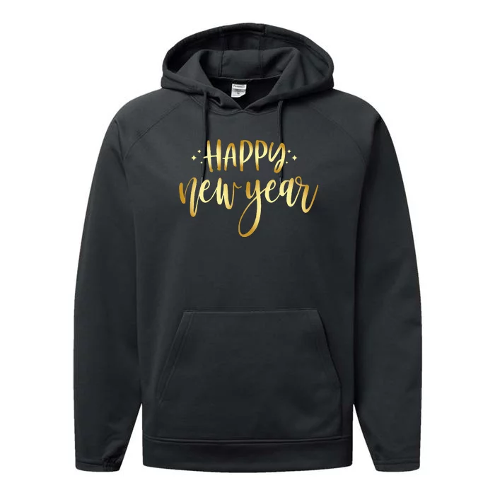 New Years Eve Party Supplies 2024 Happy New Year Fireworks Performance Fleece Hoodie