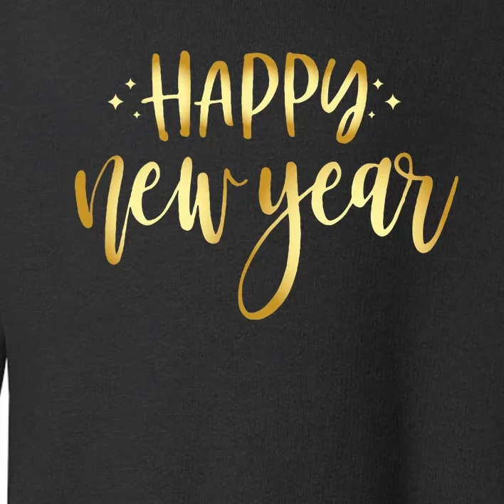 New Years Eve Party Supplies 2024 Happy New Year Fireworks Toddler Sweatshirt