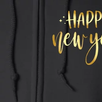 New Years Eve Party Supplies 2024 Happy New Year Fireworks Full Zip Hoodie