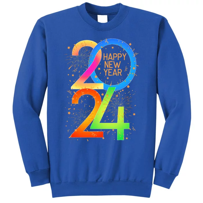 New Year's Eve 2024 Colorful NYE Party Sweatshirt