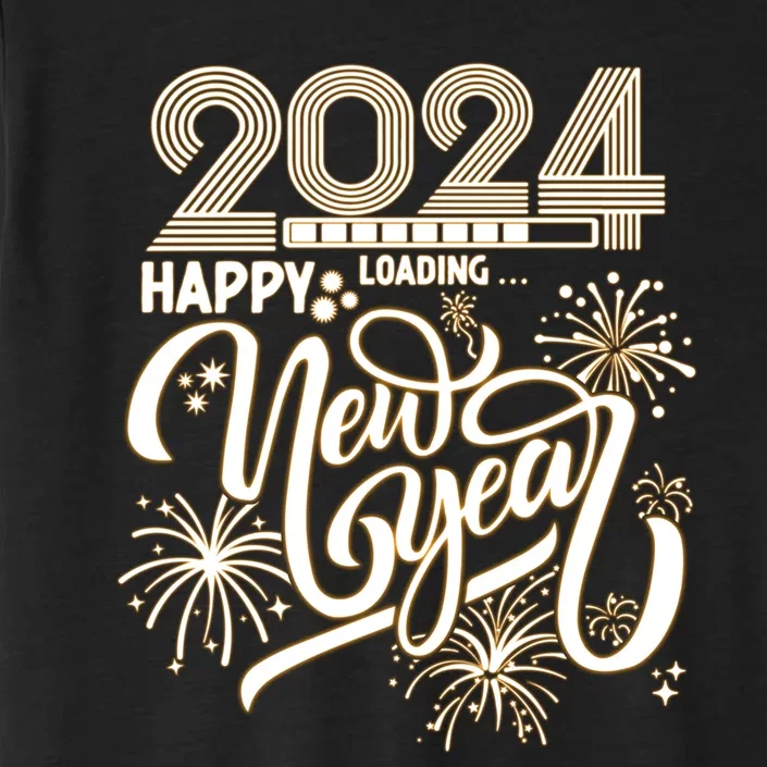 New Years Eve Party Supplies 2024 Happy New Year Fireworks ChromaSoft Performance T-Shirt