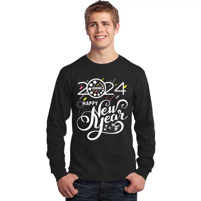 New Years Eve Party Supplies 2024 Tall Long Sleeve T-Shirt